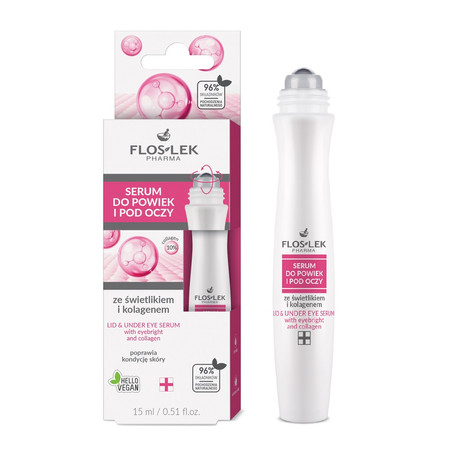 Serum do powiek i pod oczy ze świetlikiem i kolagenem 15ml