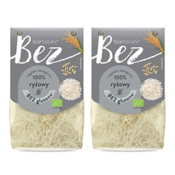 Zestaw: 2x Makaron ryżowy krajanka (filini) BEZGL. BIO 250g