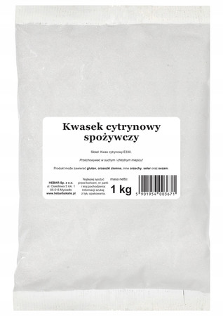 Bakaliowa Dolina Kwasek cytrynowy 1kg