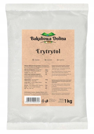 Bakaliowa Dolina Erytrytol 1 kg