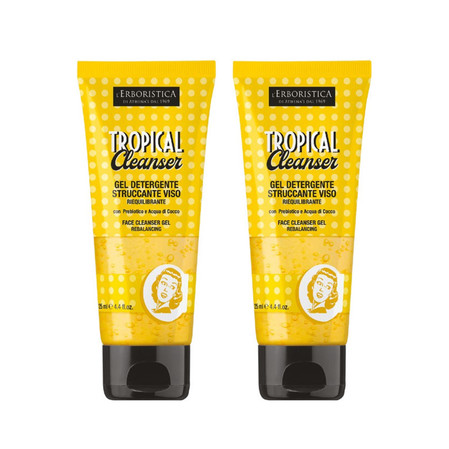 Zestaw: 2x L'Erboristica - Tropical Cleanser Żel do oczyszczania twarzy 125ml