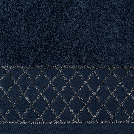 Ręcznik Layla (08), 30 x 50 cm, Granatowy