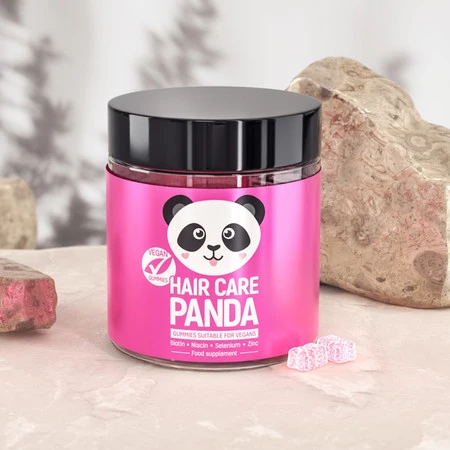 Noble Health Hair Care Panda witaminy na włosy w żelkach 300g