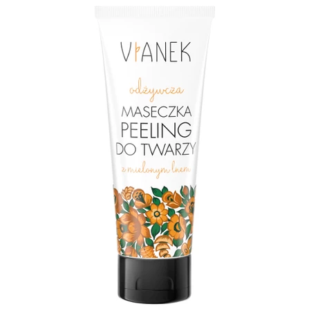 Vianek - Odżywcza maseczka-peeling do twarzy - 75 ml KRÓTKA DATA 01.2024