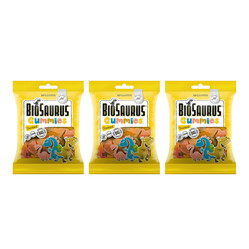 Zestaw: 3x Żelki słodkie BEZGL. BIO 80 g BioSaurus
