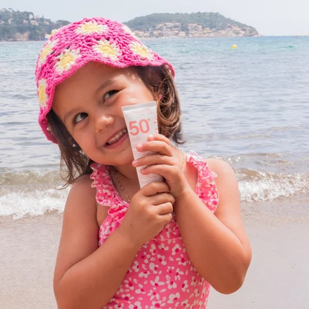 Alphanova Daily Sun, BEBE, mleczko do opalania SPF50+, wrażliwa skóra, 50 ml