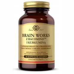 Solgar Brain works, 60 kaps., KRÓTKA DATA 2026-08-31