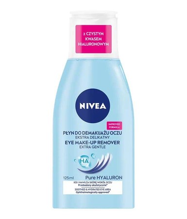 Pure Hyaluron ekstra delikatny płyn do demakijażu oczu 125ml
