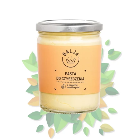 BALJA Pasta do czyszczenia o zapachu mandarynki 450g