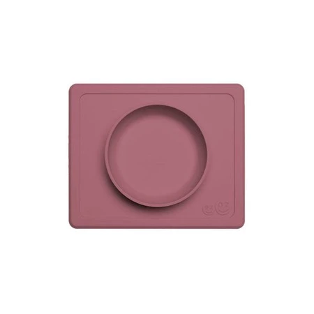 EZPZ Silikonowa miseczka z podkładką 2w1 Mini Bowl Mauve
