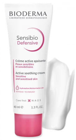 Naos − Bioderma Sensibio Defensive, krem do twarzy − 40 ml