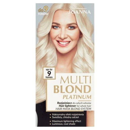Multi Blond Platinum rozjaśniacz do całych włosów do 9 tonów