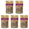 Zestaw 5x Fit Słodycz kwiatowo-ziołowy doypack 100g - 200 porcji