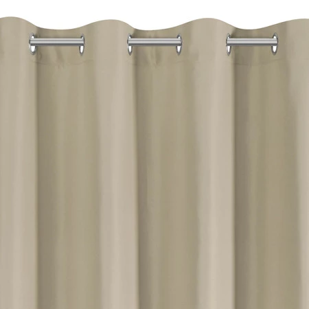 ZASŁONA GOTOWA ADARI 140 X 250 CM CIEMNOBEŻOWY