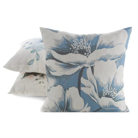 Poszewka Len 47 45 x 45 cm, Kremowy