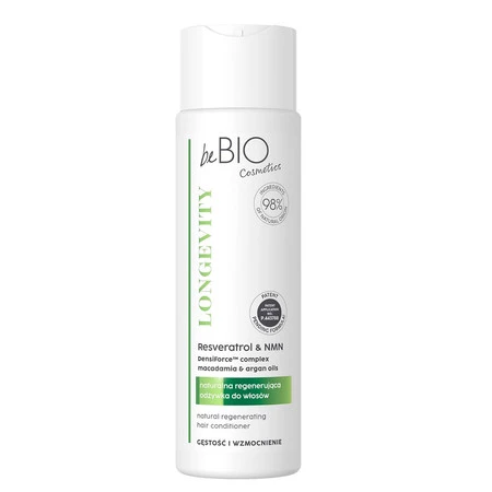 beBIO LONGEVITY Gęstość i wzmocnienie odżywka do włosów 250ml