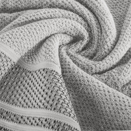 Ręcznik Suzana (01), 70 x 140 cm, Srebrny