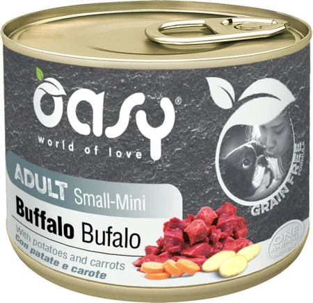 OASY Dog OAP GF Adult Small / Mini Buffalo Bawół 200g