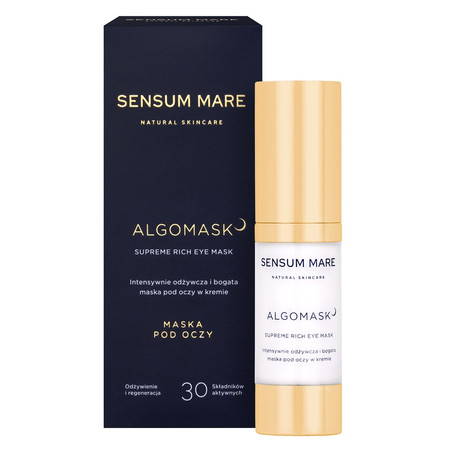 Algomask intensywnie odżywcza i bogata maska pod oczy w kremie 15ml