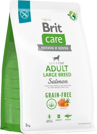 BRIT Care Dog Grain Free Adult Large Breed Salmon 3kg