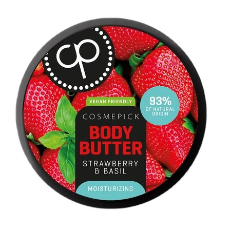 Body Butter masło do ciała z truskawką i bazylią 250ml