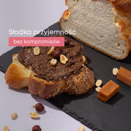 SUPERSONIC Krem orzechowy crunchy smak biała czekolada z kawałkami orzeszków (low-carb) 250g