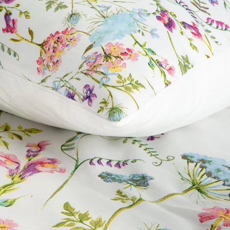 Komplet pościeli satynowej Spring 24, 220 x 200 cm, Biały