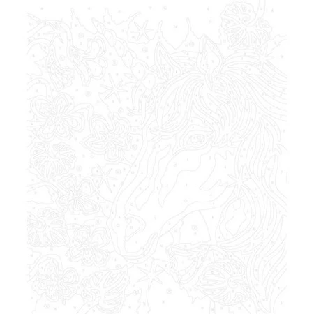 Janod Zestaw kreatywny Malowanie po numerach Jednorożce 2 obrazy 7+