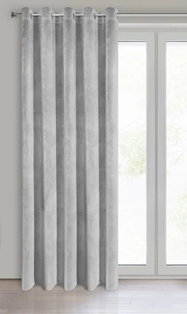 ZASŁONA GOTOWA VILLA 140 X 250 CM STALOWY