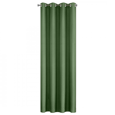 ZASŁONA GOTOWA RITA 140 X 250 CM CIEMNOZIELONY