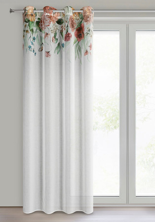 ZASŁONA GOTOWA RISA 140 X 250 CM BIAŁY