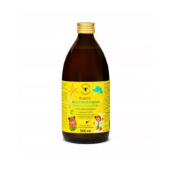 Pasieki Rodziny Sadowskich Multiwitamina z pyłkiem pszczelim Miodziś 500ml