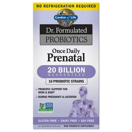 Garden of Life Dr Formulated Probiotics Once Daily Prenatal Priobiotyk 30 kaps.