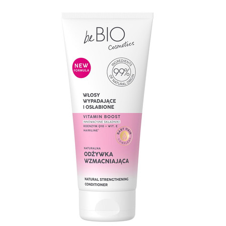 beBIO Baby Hair Complex odżywka do włosów wypadających i osłabionych 200ml