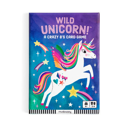 Mudpuppy Gra karciana Wild Unicorn! 4+