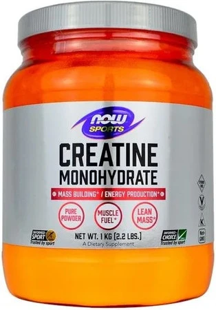 NOW FOODS Creatine Monohydrate - Kreatyna Monohydrat w proszku (1 kg)