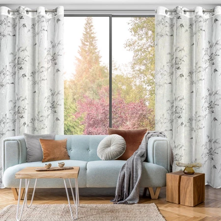 ZASŁONA GOTOWA SERMA 140 X 250 CM BIAŁY