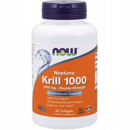 Olej z Kryla 1000 mg - Neptun Krill Oil DHA EPA (60 kaps.)