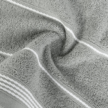 Ręcznik Mira (06), 30 x 50 cm, Stalowy