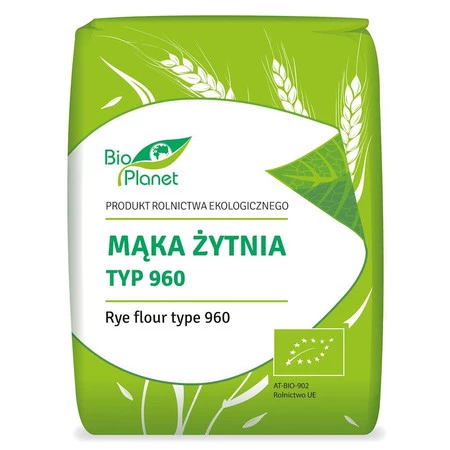 Bio Planet − Mąka żytnia typ 960 BIO − 1 kg