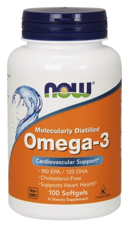 Omega 3 - DHA 120 mg + EPA 180 mg (100 kaps.)