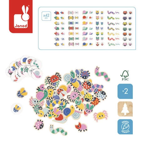 Janod Gra w chowanego Ogród 2+