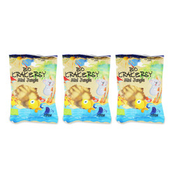 Zestaw: 3x KRAKERSY MINI JUNGLE BIO 100 g - BIO ANIA