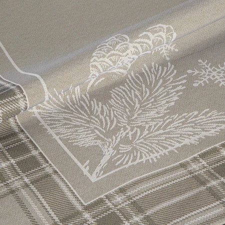 Podkładka gobelinowa rozm.: 35 x 45 cm, kolor: ciemnobeżowy