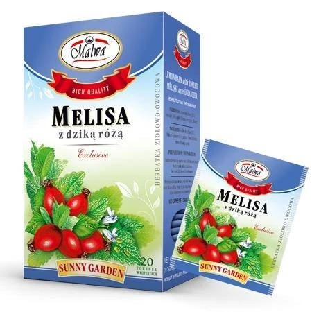 Malwa − Melisa z dziką różą − 20 x 1.5 g 