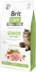 BRIT CARE Cat GF SENIOR Weight Control 7kg
