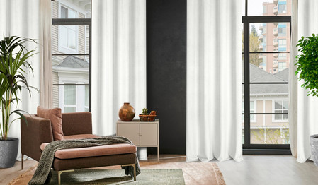 ZASŁONA GOTOWA ELIZA 140 X 250 CM BIAŁY