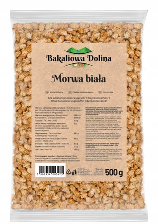 Bakaliowa Dolina Morwa biała 500g