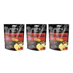 Zestaw: 3x PIZZETTA CHIPS Margherita 70g