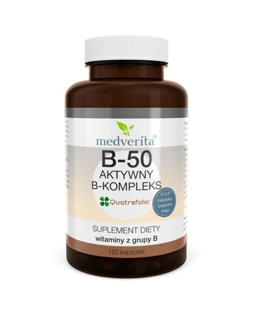 Medverita B 50 Aktywny Kompleks 120 kaps.